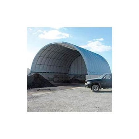 Clearspan Econoline Storage Building 30'W x 15'H x 40'L White Pony Wall 108306PW